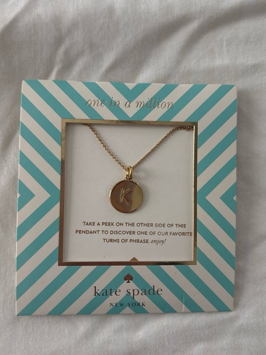 kate spade Jewelry - NWT Kate Spade gold initial “K” necklace